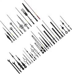 Operitacx 14sets DIY Clock Hands Replacement Quartz Clock Hardware for Electronic DIY