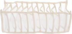 Milisten Underwear Storage Box and Socks Organizer 11-grid Beige Thickened Classified Storage Container 32x12x12cm for Closet and Drawer Clothing Organization