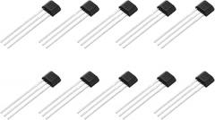 PATIKIL Hall Effect Sensors, 10 Pack Magnetic Detector Hall Switch Single Pole Hall IC for Electronic Projects Board Circuit, Vcc 4 to 24V