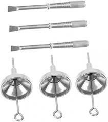 UPKOCH Lightweight Mini Screwdriver Set Funnel Needle for Electronics Jewelry Repair Pet Urn Ideal Present