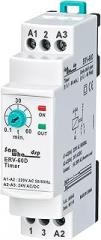 - ERV-60D On Delay Time Relay Electronic Adjustable (0.1-60min.)(Size:150-260VAC 24VDC)