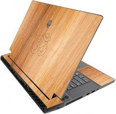 MightySkins Skin for Alienware M15 R3 (2020) & M15 R4 (2021) - Bamboo Ohm | Protective Viny wrap | Easy to Apply and Change Style | Made in The USA