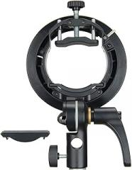 Godox S2 Speedlite Bracket - Bowens Mount Holder for V1/V100, V860III, TT600, TT350, V480 Speedlites AD100Pro, AD200Pro II, AD300 Pro II, AD400 Pro II etc