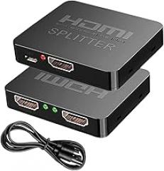 4K 30Hz HDMI Splitter 1x2 HDMI Switch 1 2 Out Video Distributor Splitter 1080P Dual Display for TV PC Laptop Monltor Projecto New 2026 High for Reliable Electronic Component