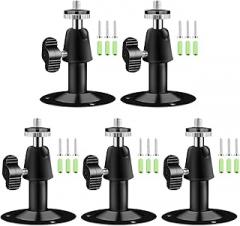 Camera Bracket Mount 5 Pcs Metal Outdoor Indoor Security Wall Mount for Oculus Rift Sensor Arlo, Arlo Pro, 360° 1/4