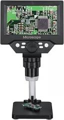 Microscope, 5.5-inch LCD Display Electron Scope 10 Megapixel Industrial Digital Electronic Maintenance 8LED Light Intensity