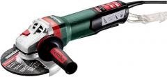 Metabo 6-Inch Angle Grinder, 14.5 Amp, 9,600 RPM, Electronics, Non-locking Paddle Switch, Mechanical Brake, M-Brush, Auto-Balance, Drop Secure, WEPBA 19-150 Q DS M-BRUSH, 613117420, Green