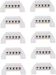 KICHOUSE 10pcs Terminal Strip Block Kit Terminal Blocks for Connect Electronic Components