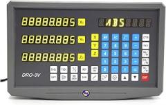 Electronic Grid Ruler, 3 Axis Digital Readout Milling Lathe DRO Display Counter Screen Monitor 3 Axes Indicator