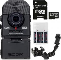 Teds Electronics Zoom Q2n-4K Ultra High Definition Handy Video Recorder + Accessory Kit