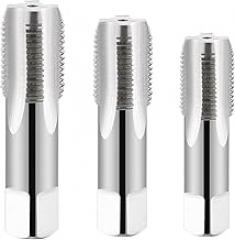 Pipe Thread Taps HSS Tapping Tube Tap NPT PT RC ZG for Metalworking Tool Straight Flute Hand Screw Tap Machining British Inch (Color : ZG, Size : 5 PCS_1.5 INCH)