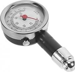 High Precision Tire Pressure Gauge Electronic Vehicle Tire Pressure Meter with Straight Chuck for Cars and Motorcycles Accurate Psi Monitor in Protective Plastic Case