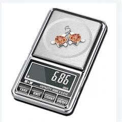 2PCS 100g/600g Electronic Pocket Scale: 0.01g Auracy LCD Digital Jewelry Weight Balance, USB Powered - Lab Gram Counting Scale, Digital Scales