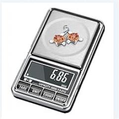2PCS 100g/600g Electronic Pocket Scale: 0.01g Auracy LCD Digital Jewelry Weight Balance, USB Powered - Lab Gram Counting Scale, Digital Scales