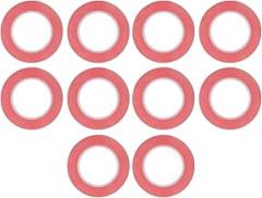 GLOGLOW PET Adhesive Tapes Firm Fixation High Viscosity Wide Uses Double Sided Mounting Tape Red Electronic Equipment (1mm)