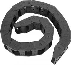 100cm Nylon Open Both Side Wire Carrier Drag Chain Reinforced High Temperature for 3D Printer, CNC Machine Tools, Electronic Equipment