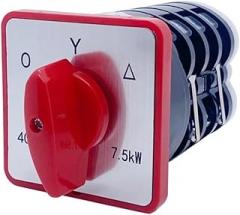 HZ5-40/7.5KW M07 Star-Delta Start Two-Speed Electronic Starter high and Low Switching 40A Rotary cam Switch
