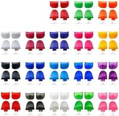 L1 R1 L2 R2 Trigger Shoulder Buttons Springs Set for PS5 V2.0 BDM-020 Controller Replace Accessory (Sky Blue)