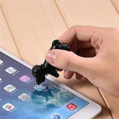 Universal Cute Dog Type Replacement Capacitive Touch Stylus Pen for Phone Tablet, High Sensitivity Stylus Touch Pen for Drawing and Writing, for Most Electronic Devices, Plastic Black 1pc