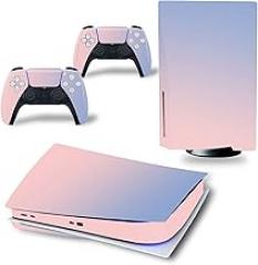 BUCENMAX for PS5 Skin Disc Edition Anime Console and Controller Vinyl Cover Skins Wraps for PS5 Disc Version 46107 Anti Scratch