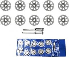 Diamond Disc 30Mm | Diamond Cutting Disc Wheels Circular Saw Blade Cutoff Rotary Tool Disk Mini Drill Mandrel Wood Stone Plastic Glass Cutter New 2026 High for Electronic Component