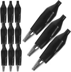 30pcs Alligator Clips for Electrical Testing Heavy-duty Battery Clamps Insulated Grip for Multimeters and Electronic Applications Compact and Design