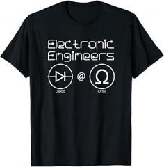 Electronic Engineering Diode at OHM Funny Electronic Engineer T-Shirt