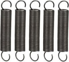 #US 5pcs Spring Steel Small Hook Tension Springs 1.0x10x60mm