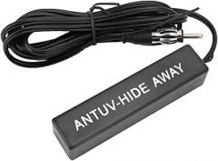 12V Car Antenna Booster Stereo FM AM Radio Signal Amplifier Amp, Universal Electronic Stereo Radio Hidden Amplified Antenna for Car Ship RV