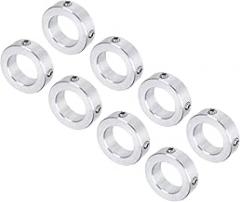 Tool Parts and Accessories 8pcs Set Screw Collars 20mm Bore Aluminum Shaft Collars 32mm OD (#CN-140824-01065)