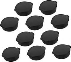 Alipis 10pcs Rubber Lock Covers for Door Locks Keyed Panel Protection Rubber Caps Easy to Install Water Resistant Design Reliable Dirt Shielding