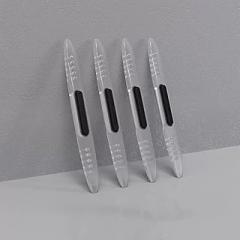 4 Pcs Car Door Anti-Collision Strip for Alfa Romeo Giulietta Tonale 4C 8C Competizione 940 955 952 949 965 Anti Collision Anti-Rub Edge Strip,Fashion Sturdy Protector,Transparent