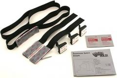 Ready America 4065 Quake Hold Adjustable Home Electronic Safety Strap, 11 in L, 50 lb., Nylon