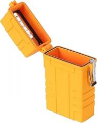 Electronic lighters Outdoor Waterproof and Cigarette case Electronic lighters USB Charger lighters USB Charger lighters Cigarette case lighters Outdoor lighters (Orange)