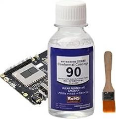 Conductive Paint for PCB Repair, 100ML Transparent Protective Coating,Waterproof Quick-dry Clear PCB Board Repair with Brush - for Insulating Bonding Electronic Components Led Lights Terminal