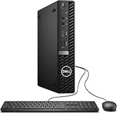 Dell OptiPlex 5080 Mini Desktop Computer PC, 10th Generation Intel Core i5-10500T, 16GB RAM 512GB SSD, Wi-Fi & Bluetooth, Keyboard & Mouse, Windows 11 Pro (Renewed)