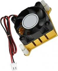 Aluminium Heatsink Fin Coolers DC5V 12V 40mm DC5V 12VFan for PC Northbridge Chipset Cooling and Small Electronics Aluminium Heatsink