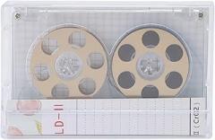 Reel to Reel Blank Cassette Tape, 46 Minute Recording Time, Low Noise DIY Blank Music Cassettes for Aspiring Musicians, Made of ABS and Aluminum Alloy, Sturdy and Wear (Gold)