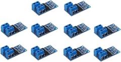 Gadpiparty 10pcs High-Power Driver Module Mosfet Control Board for Motor and Led Applications Supports Multiple Signal Triggers Electronic Controller Module