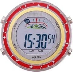 Timer Motorcycle – Electronic Handlebar, Scooter Watch | Mini Glowing Motorcycle Timepiece, Waterproof Ride, Dashboard Scooter with for Touring Riders, Travel Timing Monitor, Road