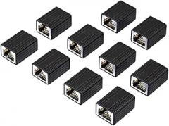 5 Pcs 10Gbps RJ45 C0innector for Cat 8/7/6 Ethernet Adaptier Gigabit InteRIFace Network Extender Extension Cable Female to Female Replacement for OEM New 2026 High for Reliable Electronic Component