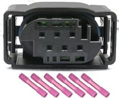 Electronic Throttle Body Connector Wiring Harness Fit for Dodge Avenger Caliber Journey 07-17, Fit for Jeep Compass Patriot 07-17, Fit for Chrysler 200 Sebring 07-14, Replaces# 4891735AC