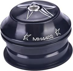 Yosoo Tackle Bicycle Accessory Sturdy and Bike Accessory, AntiRust Aluminium Alloy Bicycle Headset, Bike Headset Set, Bike for Oversize (Black)