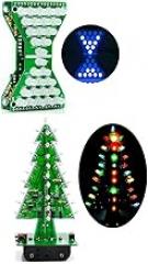 Gikfun Electronic Hourglass 3D Xmas Tree Led DIY Soldering Practice Kit