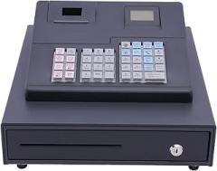 Cash Register, Electronic Cash Register, 39 Keys 8 Digits LED Automatic Cash Register with Thermal Print Head, Quick Load Cash Register 1000 Plus 32 Dept 10 Clerks