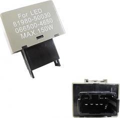 8-Pin Electronic LED Flasher Assy Relay Fix For Lexus Scion or Toyota LED Turn Signal Light Bulbs