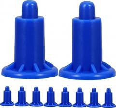 KICHOUSE 10pcs Electronic Scale Feet Non Slip Furniture Pads Plastic Cabinet Feet Stabilizers for Digital Scales