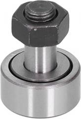 4Pcs KR32 CF12 Cam Follower Bearing, Stainless Steel Needle Roller Bearing for Machine Tools, Efficient Design with Cage and Rib, for Industrial Robots and Electronic Parts