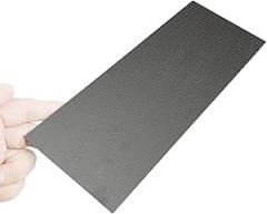 Matte Finish Carbon Fiber Sheets,Carbon Fiber Board,Carbon Fiber Plate,Lightweight Twill Weave Panel Sheet for Frame Speed Car Accessories 100x250mm