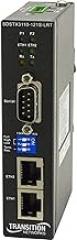 Transition Networks Hardened Slim Serial Device Server - 2 x Network (RJ-45) - 1 x Serial Port - 10/100Base-TX - Fast Ethernet - Rail-mountable